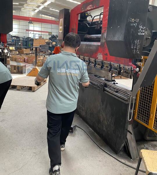 Hebei Yingbo Safe Boxes Co., Ltd สายการผลิตของผู้ผลิต