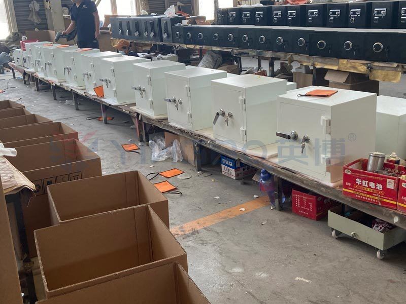 Hebei Yingbo Safe Boxes Co., Ltd สายการผลิตของผู้ผลิต