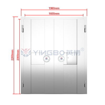 H2200*W1980mm ประตูเซลฟ์กันไฟ ประตูห้องพัก