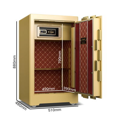 5.5 Cu Ft เซฟระดับสองระดับระดับระดับธนาคาร 126±2kg 4 ทางเปิด
