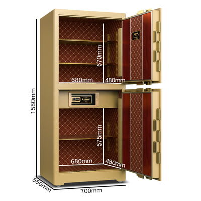 17.5 Cu Ft เซฟบานก์เซฟ ธนาคารเกรด 4 เปิดทาง 278±2kg Yb/Zy-150d