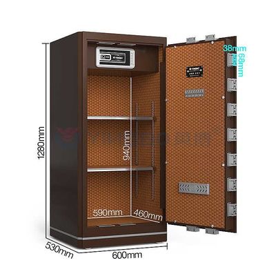 เสาเหล็กแท้ เสาไฟกันไฟกล่องเซฟกันไฟกล่องกันไฟกล่องเซฟกันไฟกล่อง Eco Friendly Paint And Liquid Crystal Display Panel YB/N6-120