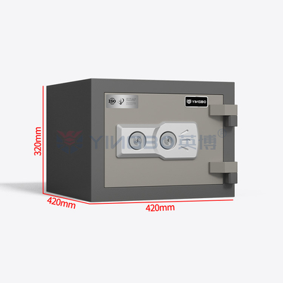 กล่องเก็บไฟล์ กล่องเซฟกันไฟ กล่องเหล็กแท้ ล็อคคู่