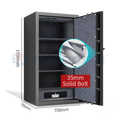 ตู้เซฟกันไฟ OEM สำหรับงานหนักป้องกันการลักขโมยออกแบบป้องกันอัคคีภัยได้หลายแบบ
