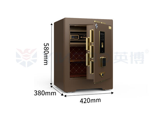 H580mm ระบบเตือนสองตัว กล่องเซฟพาณิชย์ 3 มิติ สเตียโร่ ซ็อฟท์ เลธ ดิจิตอล เซฟต์