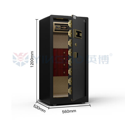 ปลอดภัยจัดเก็บเครื่องประดับเครื่องประดับนาฬิกา Winder ปลอดภัยซ่อนตู้เซฟหนังหรูหรา