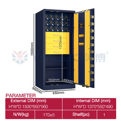 เครื่องประดับหรูหราปลอดภัยเครื่องประดับนาฬิกา Winder ปลอดภัยซ่อนตู้เซฟเหล็กปลอดภัย