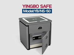 กล่องเซฟฉลาดสีเทา การชาร์จไร้สาย YB/NS