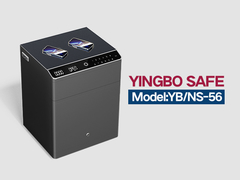 YB-NS-เหล็กแข็ง โต๊ะนอนเก้าอี้เสื้อผ้าสีเทา