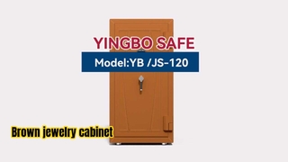 ตู้ใส่เครื่องประดับสีน้ำตาล 120